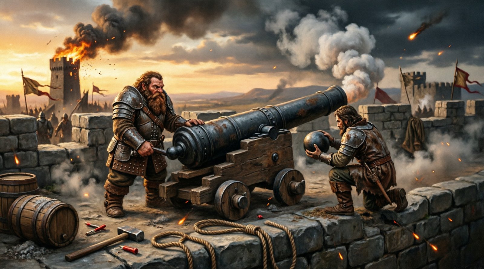 Ilustración del Artillero